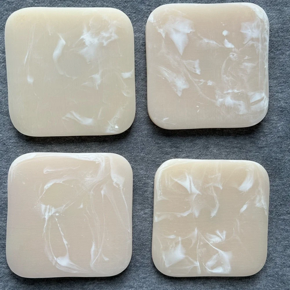Ririku Resin Coasters Set of 4 Brand New in Box - Picture 1 of 5